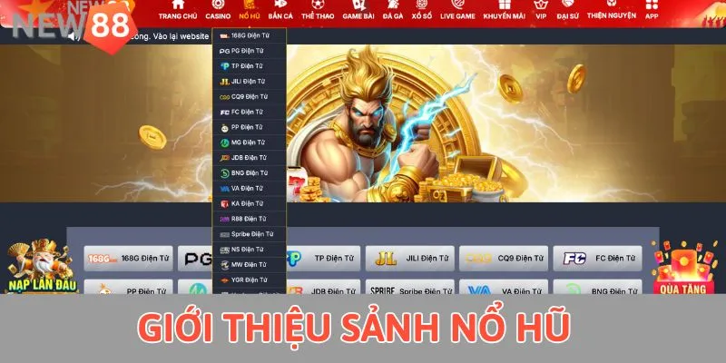 Giới thiệu sảnh nổ hũ 